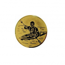 Insert for medal 25mm canoeing A19 aukso spalvos