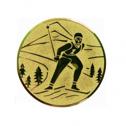 The middle of the medal is 25mm skiing D1-A94
