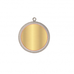 Medalis krepšinis 40 mm sidabro sp MMC1140 (15)