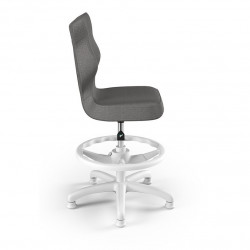 Chair ENTELO PETIT WHITE Monolith 33, dark gray