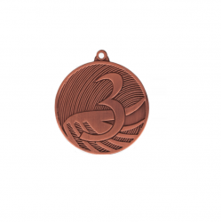 Medalis bronza 3 vieta 50 mm MD1293 (09)