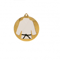 Medal karate MMC6550 gold color