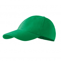 white and green cap