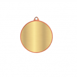 Medal karate MMC6550 bronze color