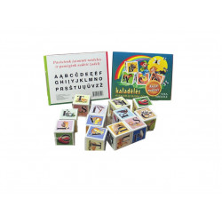 Wooden blocks game ALPHABET