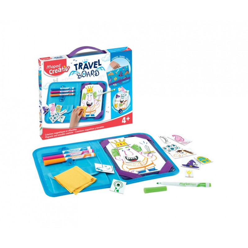 Drawing set with magnetic board MAPED CREATIVE