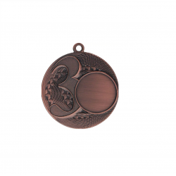 Medalis bendras 3 vieta 50mm MMC5057 bronzos spalvos