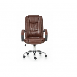 Chair RELAX eco leather, brown color