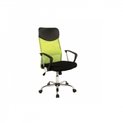 Chair Q-025 with mesh, light green color
