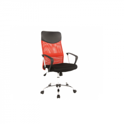 Chair Q-025 with mesh, red color