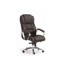 Chair FOSTER natural leather, brown color