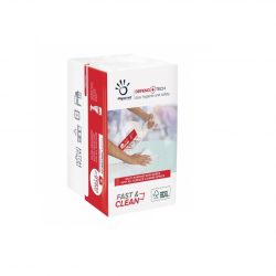 Surface cleaning wipes FAST&CLEAN, PAPERNET V 2-ply, 100 sheets, 21.6x33.25cm