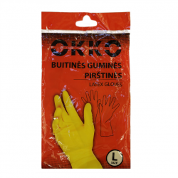 Rubber gloves SALTO, size L