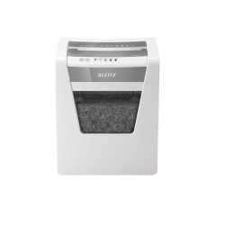 Document shredder LEITZ IQ OFFICE P4, with rubbish bin