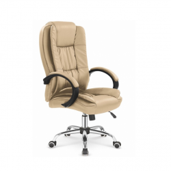 Chair RELAX eco leather, cream color