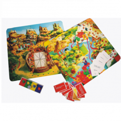 Board game 2in1 CAPTURE THE FORTRESS, in a box