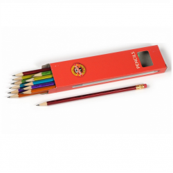 Pencil with eraser mix KOH-I-NOOR, 1372