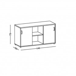 Chest of drawers IDEA N339