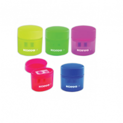 KORES sharpener with plastic box double