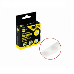 Dotted glue in a roll YELLOW ONE 300pcs.