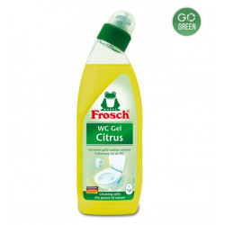Toilet care product 750ml FROSCH, lemon scent