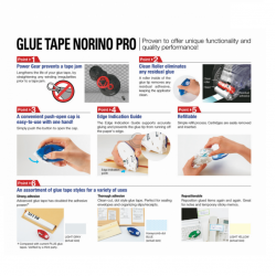 Adhesive tape PLUS PRO TG-1221 8.4mmx20m