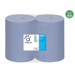 Industrial cleaning paper roll PAPERNET 360m, 37.3x27.5x36cm, 2-ply, blue, 1 pc.