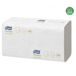 Interfold paper towels TORK PREMIUM EXTRA SOFT, 100 sheets