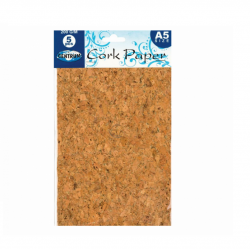 Cork decorative paper A5 5 sheets