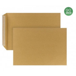 Envelope B4 (250 x 353) brown with stripe