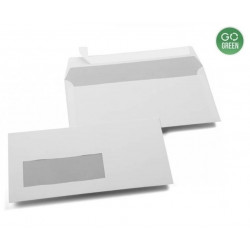 Envelope DL 110x220 with strip and box on the left 80g 30x90