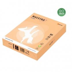Colored paper MAESTRO Color A4 80 g. 500 leaves, salmon color.