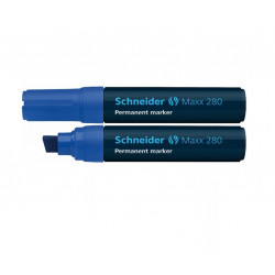 Permanent marker SCHNEIDER MAXX 280, blue, 4-12mm.
