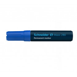 Žymeklis permanentinis SCHNEIDER MAXX 280, mėlynos sp., 4-12mm., k.g.
