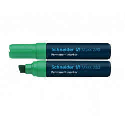 Permanent marker SCHNEIDER MAXX 280, green, 4-12mm.