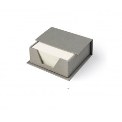 White notes cube + sticky index tabs in BLOC case