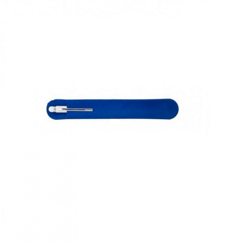 Velor case for pen VELVEX 25x155 mm blue, COOL