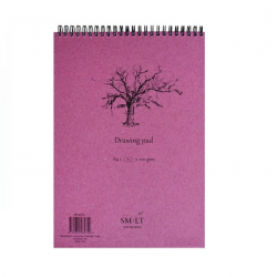 Notepad A4 120g 60 sheets with spiral on top
