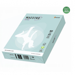 Colored paper MAESTRO Color A4 160 g. 250 sheets, bluish