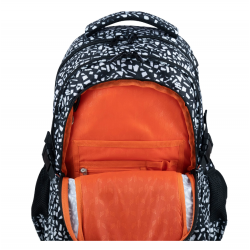 Backpack TERRAZZO HASH 3, 45x31x19cm, black color