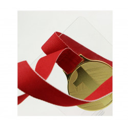 Ribbon for medal 20mm red color