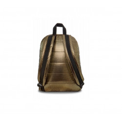 Backpack PATIO RUBY 41,5x31,5x15cm glossy, gold color