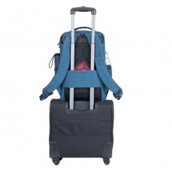 Backpack for laptop RIVACASE up to 17.3 "29x43x5cm blue color