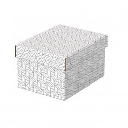 Storage box and gift box ESSELTE S 15x20x25,5cm, white