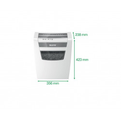 Document shredder LEITZ IQ HOME OFFICE with bin