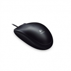 Mouse Logitech B100 optical, black, USB