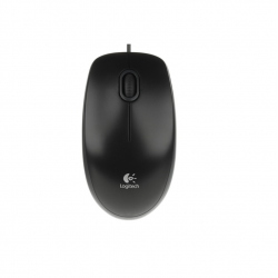 Mouse Logitech B100 optical, black, USB