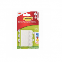 Picture hanging strips 3M COMMAND, 4 pcs.
