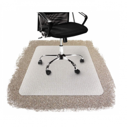 Mat under the chair 90x120cm, transparent