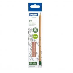Pencil ecological MILAN FSC with eraser, HB